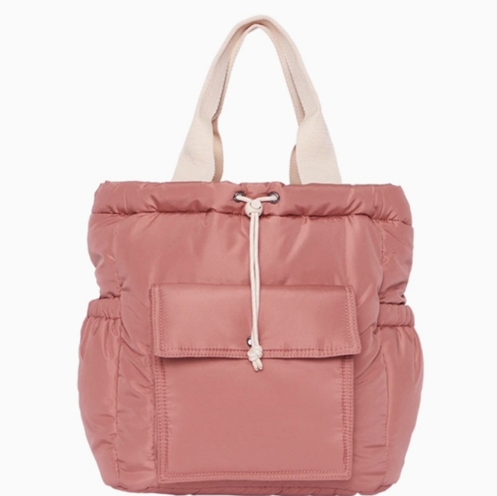 Summer & Rose | Soft Red 2-Way Hami Tote